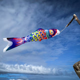 3' Spectrum Koi Fish Windsock