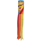 40" Rainbow Sun Windsock