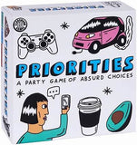 Priorities Absurd Choices Card Game