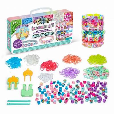 Rainbow Loom Beadmoji Bead Bracelet Mini Combo Kit
