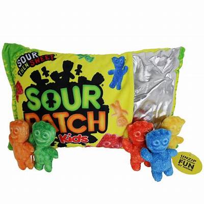 Sour Patch Kids Package Plush