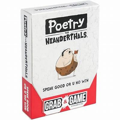 Poetry For Neanderthals Card Game