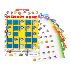 Memory Game Wooden Board