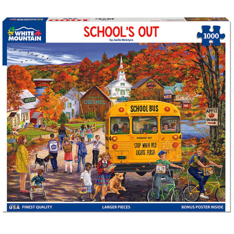 School's Out Puzzle 1000 Pce