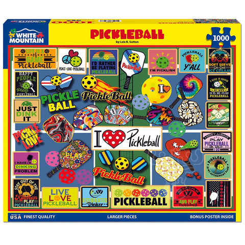Pickleball Puzzle 1000 Pce