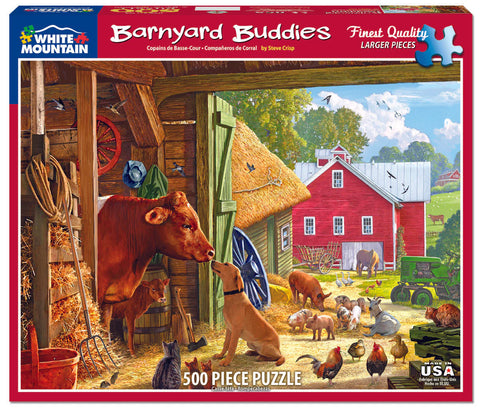 Barnyard Buddies Puzzle 500 Pce