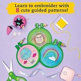 Klutz Super Cute Embroidery Book & Activity Kit