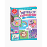 Klutz Super Cute Embroidery Book & Activity Kit