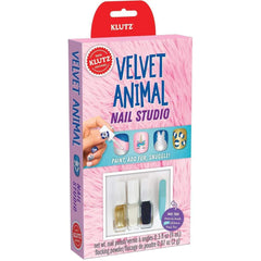 Klutz Velvet Animal Nail Studio Kit