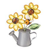 Bee-utiful Daisy Garden Figurine 4"