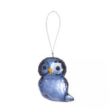 Owl Ornament Hanging 2.75"