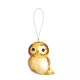 Owl Ornament Hanging 2.75"