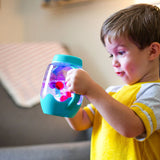 Sensory Light Up Jar - Orange