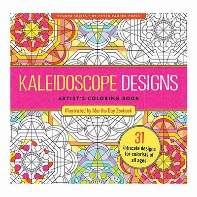 Kaleidoscope Designs Coloring Book