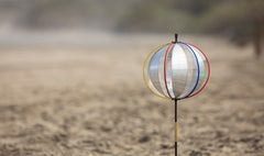 Wind Spinning Globe - Laser