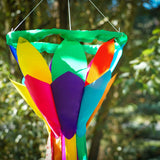 38" Kaleidoscope Lotus Flower Windsock