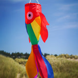 30" Rainbow Damsel Fish Windsock