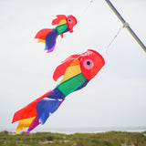 30" Rainbow Damsel Fish Windsock