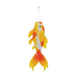 30" Yellow Koi Fish Windsock