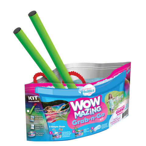 WOWmazing Giant Bubbles Grab N Go Kit