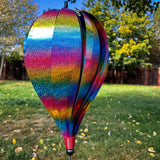 Rainbow Whirl 10 Panel Hot Air Balloon Spinner