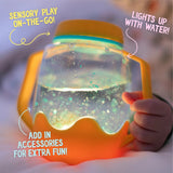 Sensory Light Up Jar - Red