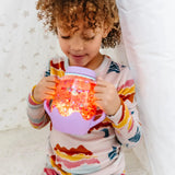 Sensory Light Up Jar - Red