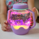 Sensory Light Up Jar - Red