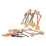 Makit Wood Construction Toy 70 Pce