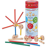 Makit Wood Construction Toy 70 Pce