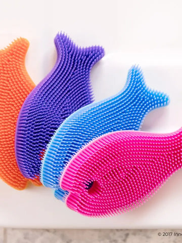 Silicone Bath Scrub Fish Shape