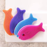 Silicone Bath Scrub Fish Shape