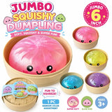 Jumbo Squishy Dumpling - Metallic Gel