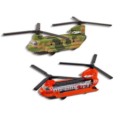 Die Cast Tandem Rotor Copter