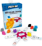 Mexican Train Dominoes Pack & Go Set