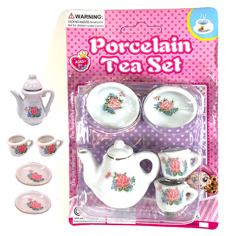 Mini Porcelain Tea Set 5 Pce