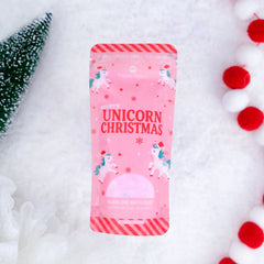 Happy Hippo Unicorn Christmas Mini Bath Bombs w/ Light