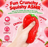 Strawberry Crunchy Squishy