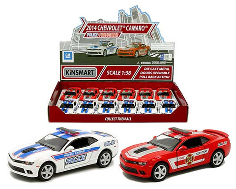 Die Cast Fire & Police Fighter Car Camaro