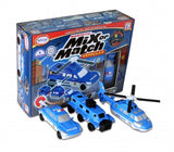 Magnetic Mix Or Match Police Set