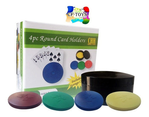 Round Card Holders 4 Pc