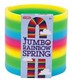 Rainbow Spring Slinky Jumbo 6"