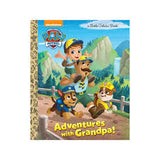 Paw Patrol Adventures With Grandpa - Little Golden Book