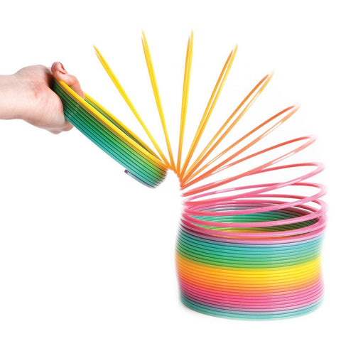 Rainbow Spring Slinky Jumbo 6"