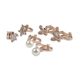 Great Pretenders Dazzle Clip On Earrings Set 3