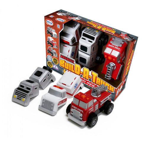 Magnetic Build A Truck Fire & Rescue