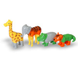 Magnetic Mix Or Match Jungle Animals