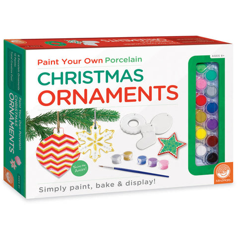 Porcelain Ornaments Paint Your Own