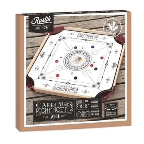 Rustik Carrom & Pichenottes 2 In 1