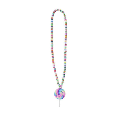 Great Pretenders Lollipop Rainbow Necklace